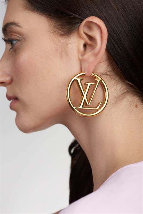 louis vuitton earrings studs|louis vuitton symbol earrings.